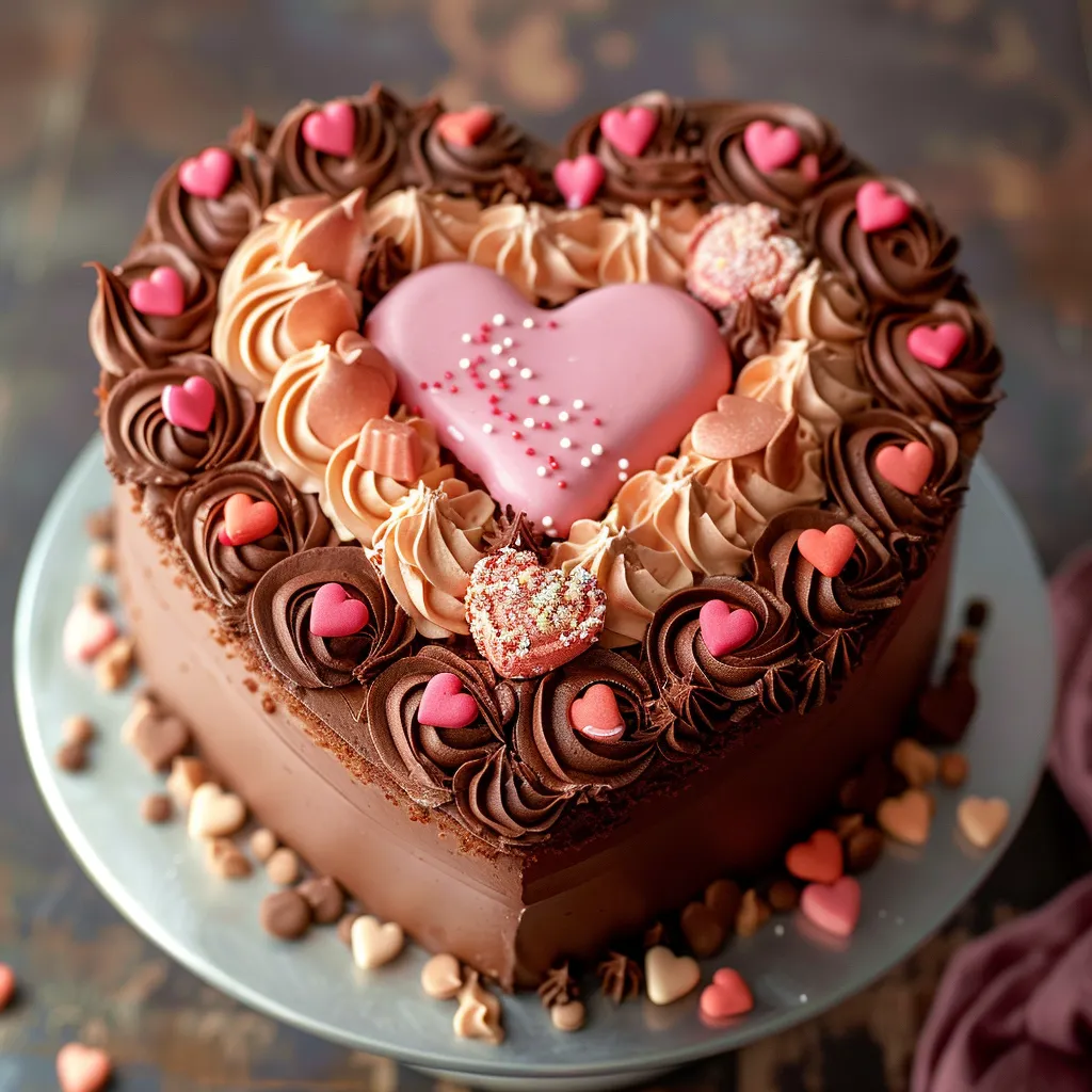 Vintage Heart Cake Tutorial