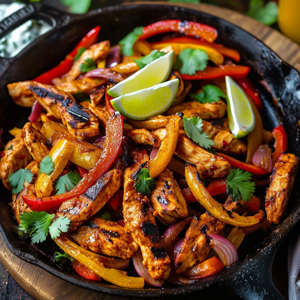 A pan of food with peppers and onions.