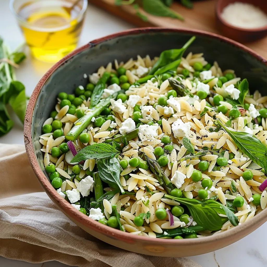 A bowl of pasta with peas and cheese.