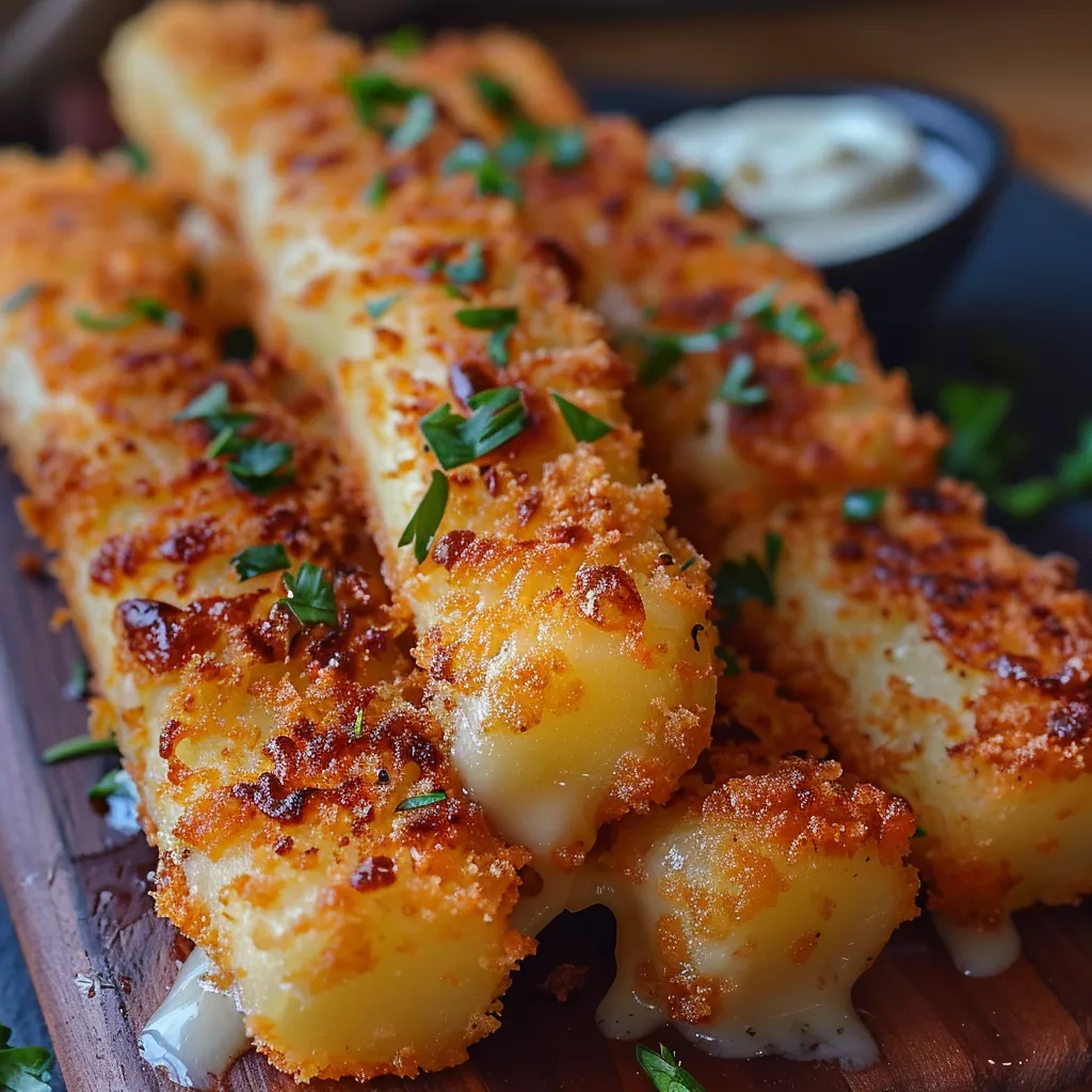 A plate of fried food with a side of dip.