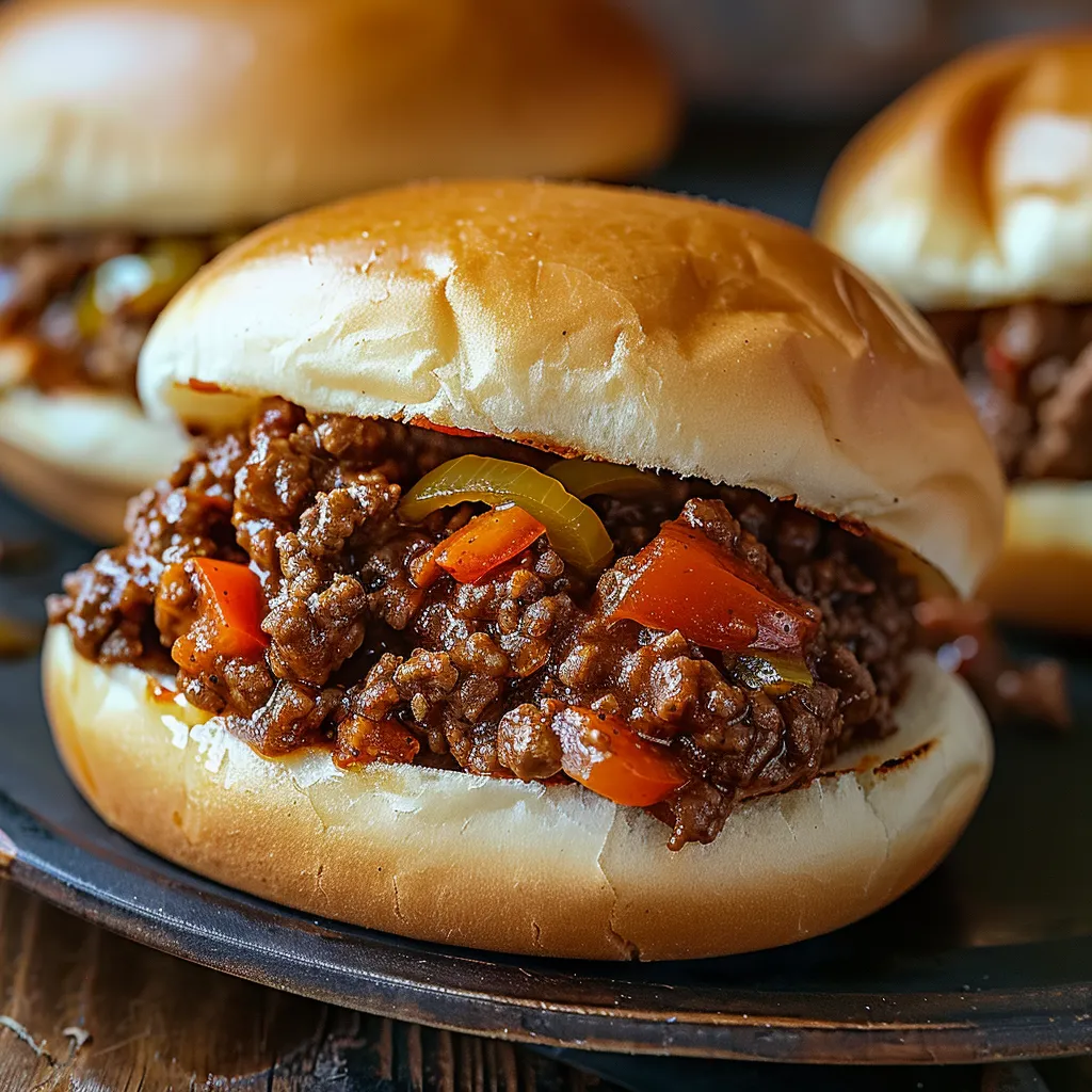 A sandwich with meat and vegetables.