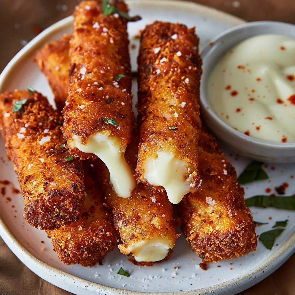 A plate of food with a bowl of sauce.