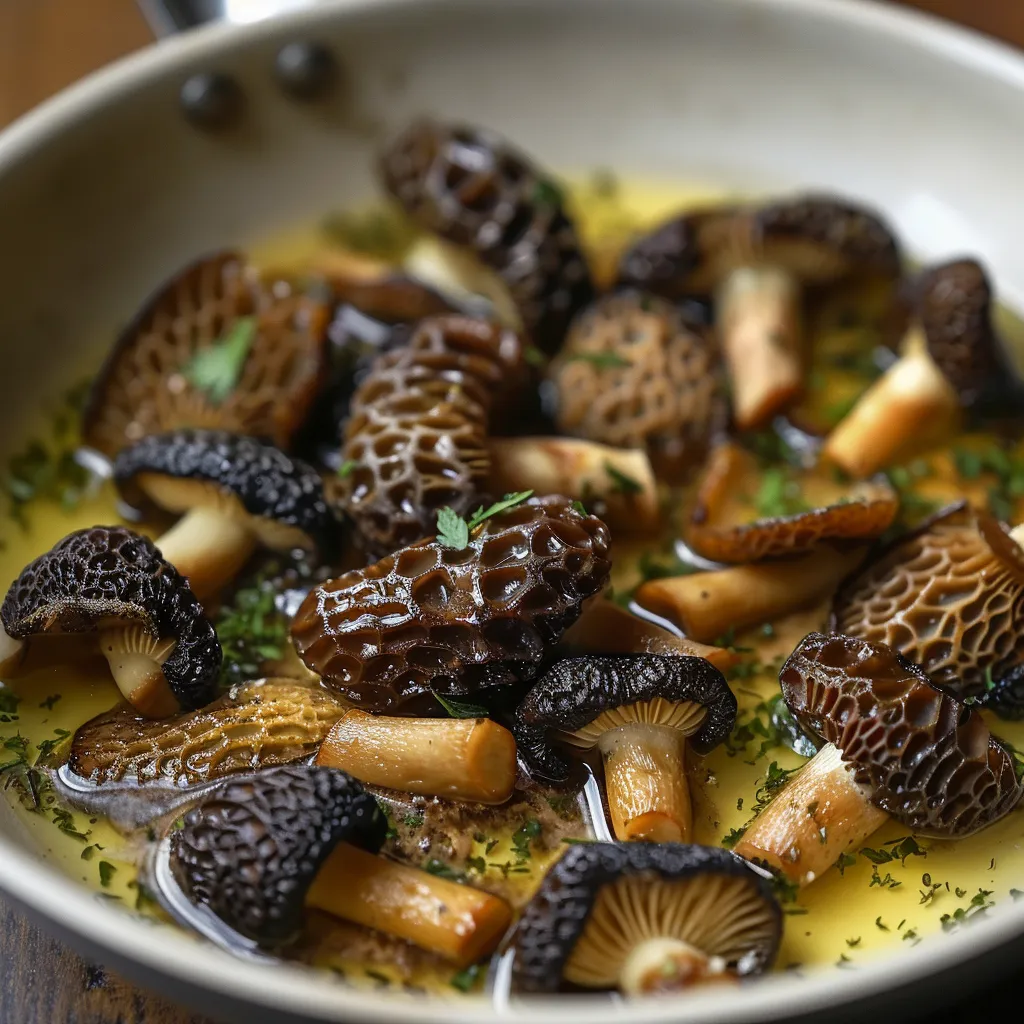 A bowl of mushrooms.