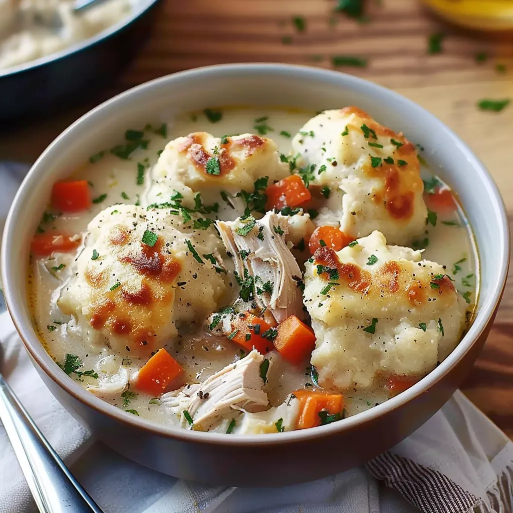 A bowl of soup with meatballs and carrots.