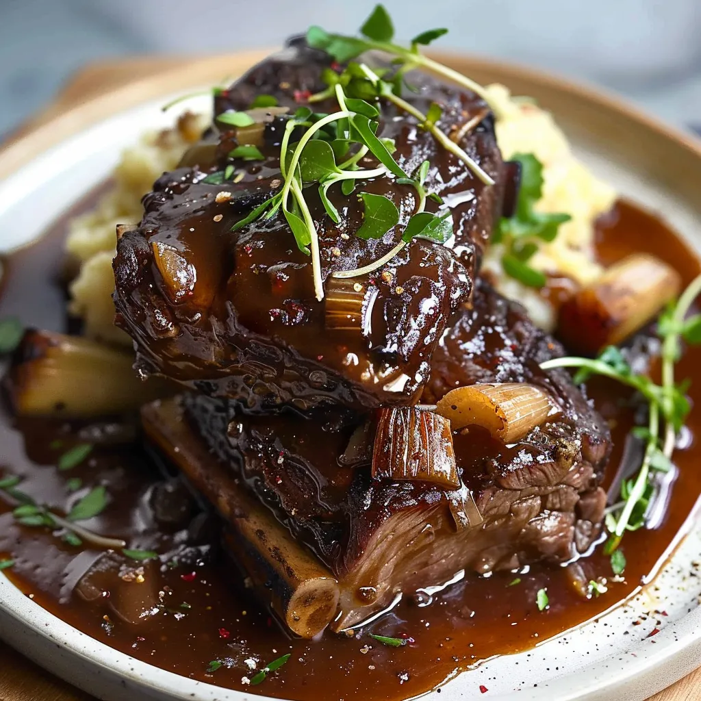 A plate of meat and potatoes.