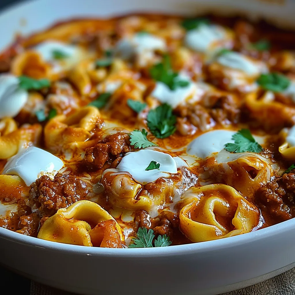 A bowl of pasta with white sauce and cheese.