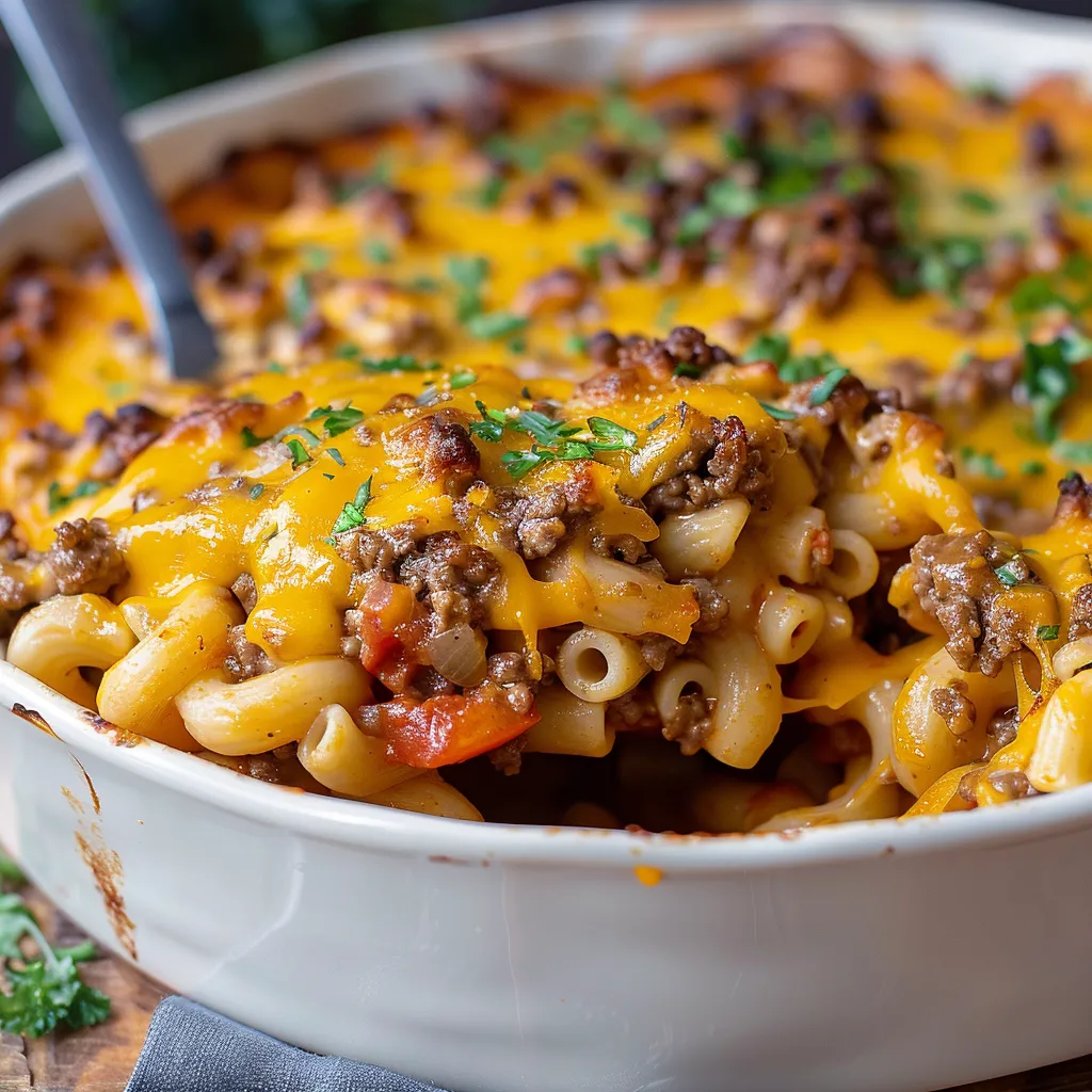 A white bowl filled with macaroni and cheese.