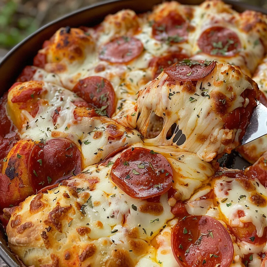 A slice of pepperoni pizza.
