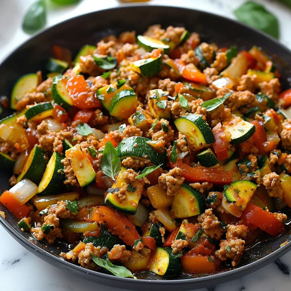 A bowl of meat and vegetables.