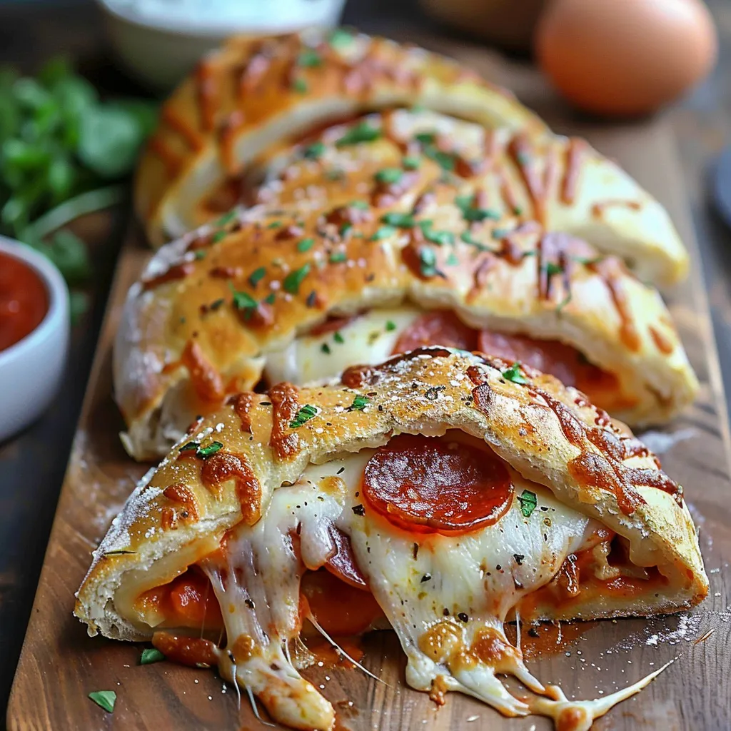 A slice of pizza with pepperoni and cheese on a wooden board.
