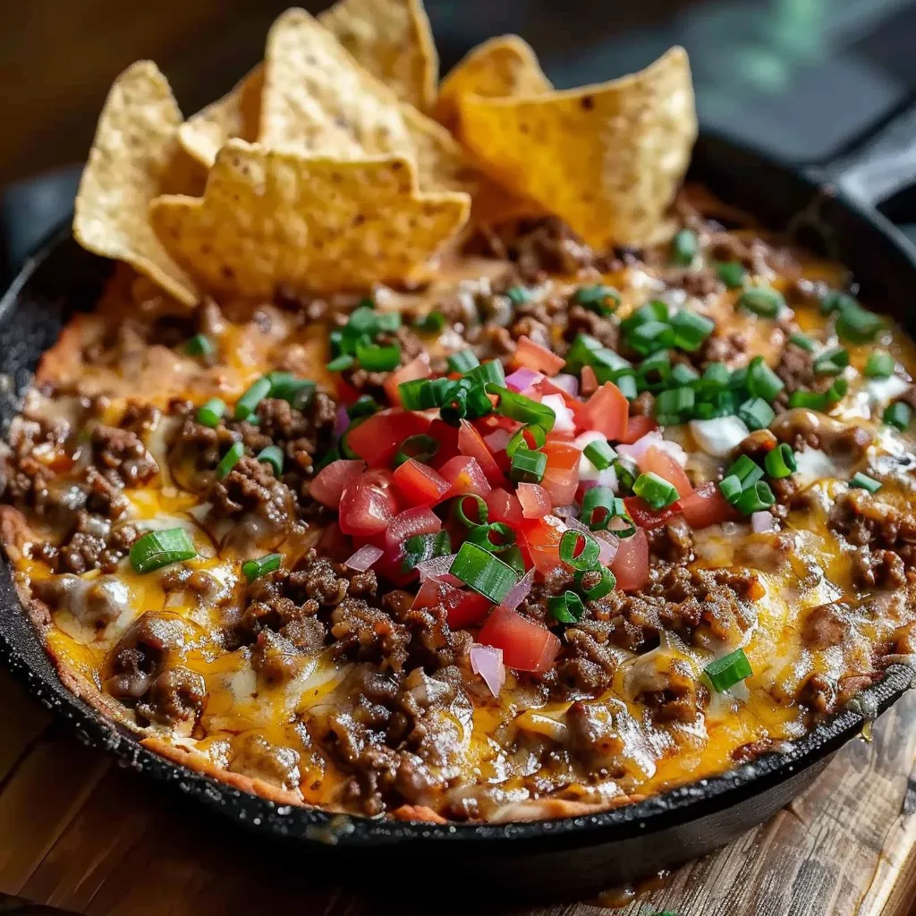 A plate of food with chips and meat.