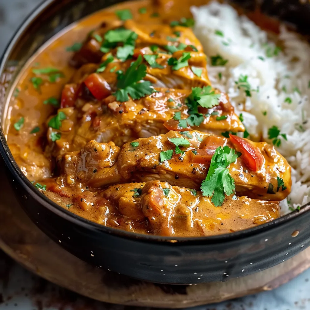 A bowl of food with rice and meat.