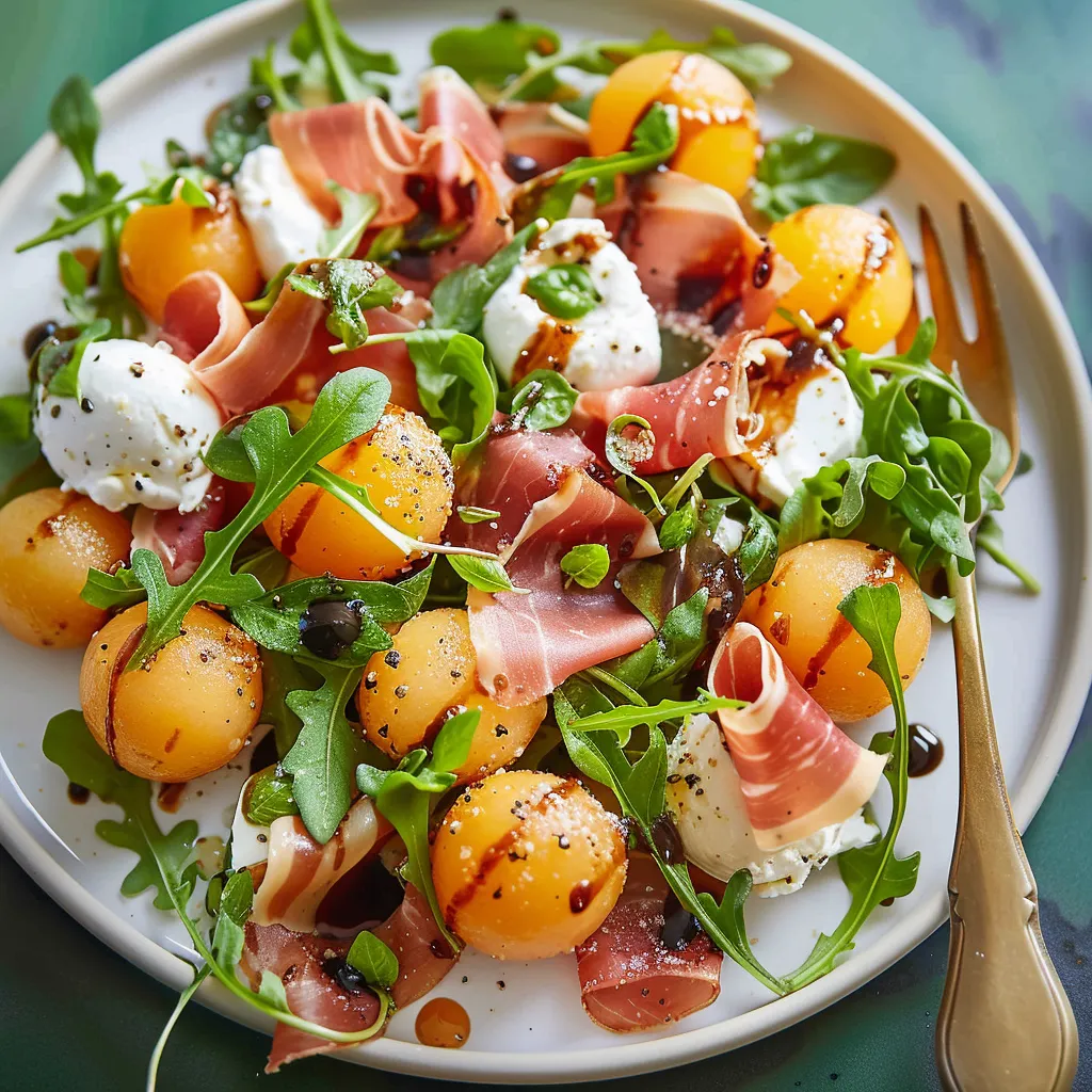 A plate of food with cheese, tomatoes, and greens.