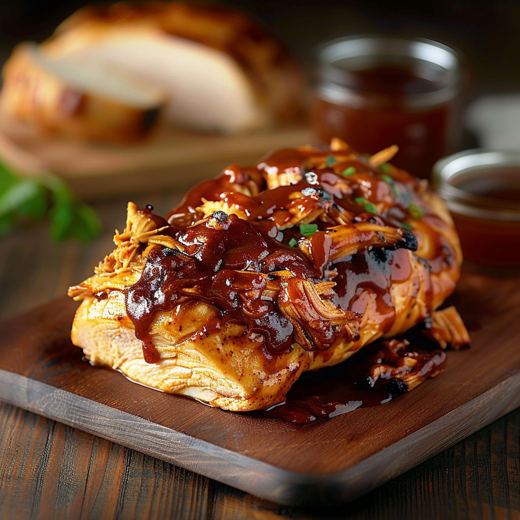 A delicious slow cooker BBQ chicken recipe.