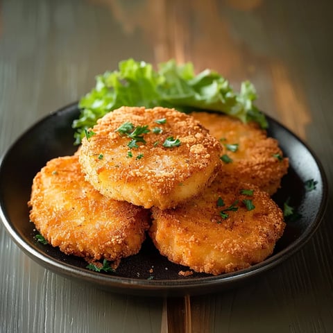 Crispy Japanese potato korokke, a delicious and comforting fried snack.