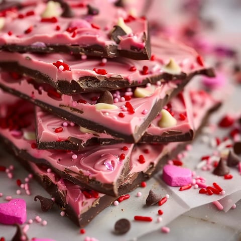 Valentine’s Chocolate Bark