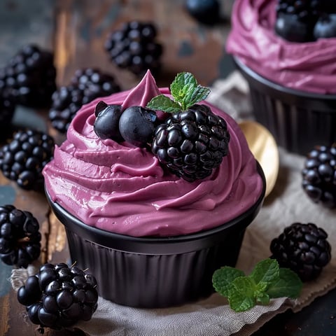 Blackberry Mousse