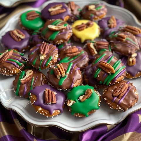 A plate of cookies with green and purple icing.