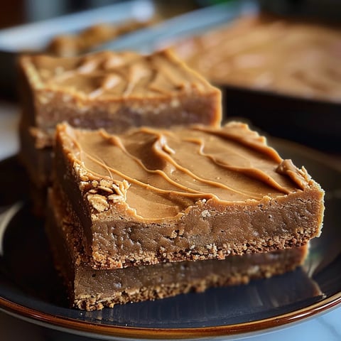 A slice of chocolate cake with peanut butter frosting.