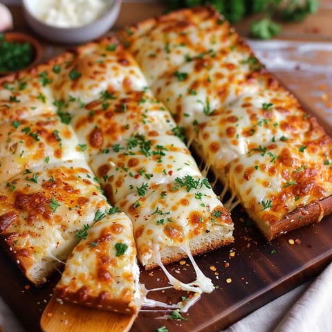 A pizza with cheese and peppers on a wooden board.