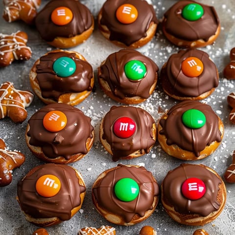 M&M's chocolate and peanut butter candies.