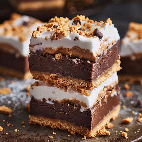 A slice of chocolate and peanut butter cake.