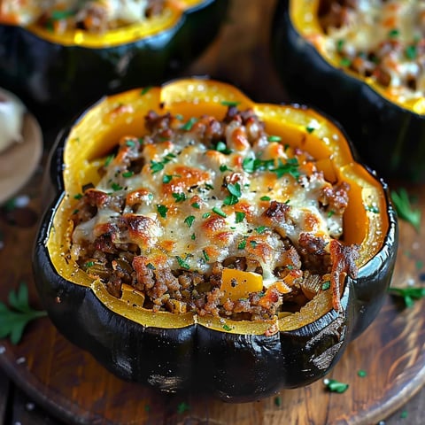 A close up of a delicious looking meal in a pumpkin.
